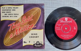 7" Bing Crosby: They Sold a Million No. 7