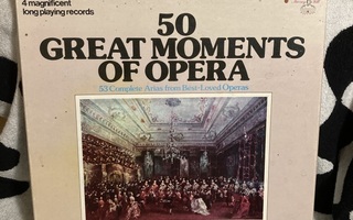 50 Great Moments Of Opera 4XLP BOX