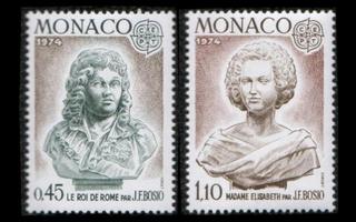 Monaco 1114-5 ** Europa (1974)