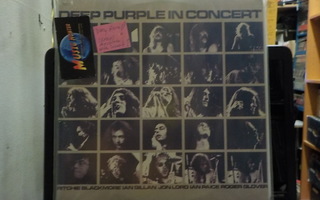 DEEP PURPLE - IN CONCERT M-/EX 2 LP ISRAEL PRESS RARE