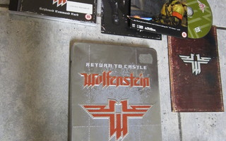 Return To Castle Wolfenstein (PC, 2001, Ltd. Ed.) Metal Box.