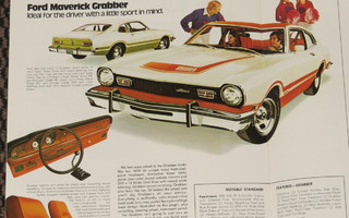 1974 Ford Maverick esite - KUIN UUSI - Grabber