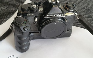 Pentax ME SLR camera + winder. GOOD