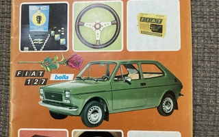 Fiat Autotarvikkeet vihko 1976
