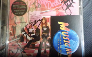 NEW YORK DOLLS - ONE DAY IT WILL... CD + DVD AUTOGRAPHED