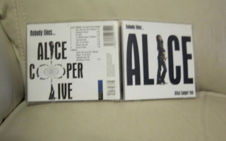 CD Alice Cooper Nobody Likes...Alice Cooper Live 1969
