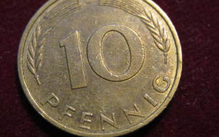 10 pfennig 1985J. Länsi-Saksa -  West Germany