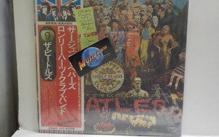 BEATLES SGT PEPPERS LONELY HEARTS CLUB BAND M-/EX+ LP JAP-76