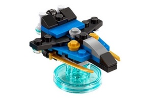 Lego Dimensions ajoneuvo ja NFC Tag - Storm Fighter