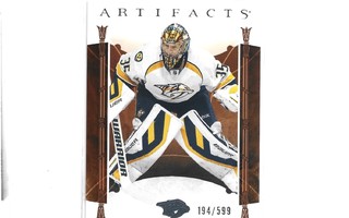 PEKKA RINNE - 2022-23 ARTIFACTS - SILVER - num 194/599