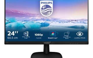 Philips V Line Full HD ?LCD-näyttö 243V7QJABF/00