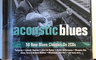 Acoustic Blues 50 Raw blues Classics 2 CD EU NM 2012