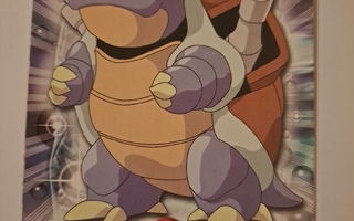 Pokemon Topps keräilykortti #09 Blastoise