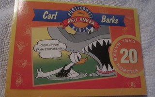 Disney / Carl Barks / Aku Ankka Postikorttikirja 16 korttia