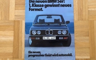 Esite BMW E28 5-sarja 518 - 520i - 525i - 528i, 1981