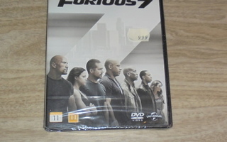 Fast&furious 7 dvd