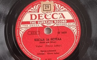 Savikiekko 1948 - Decca orkesteri - Decca SD 5035