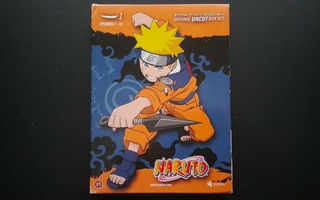 DVD: Naruto 1 Uncut, jaksot 1-13. 3xDVD (2002)