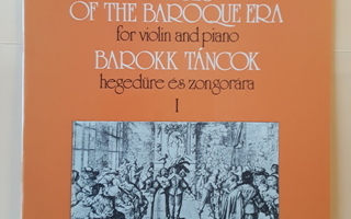 Dances of the baroque era, viulu, piano