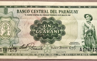 Paraguay 1 Guarani 1952 P-192