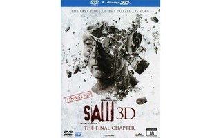 SAW 3D + 2D THE FINAL CHAPTER BLU-RAY