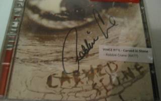 MOTLEY CRUE VINCE NEIL - CARVED IN STONE CD + ROBBIE CRANE