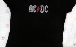 AC/DC Logo Naisten XL-T-Paita käyttämätön