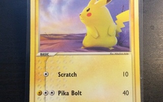 Pikachu - EX Sandstorm