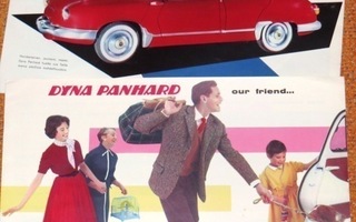 1959 Dyna Panhard esite - KUIN UUSI