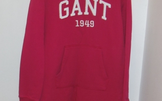 158-164 cm (13-14) - Gant tummanpunainen hupparimekko