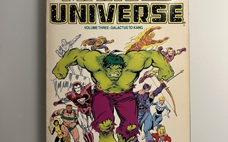 The Official Handbook of the Marvel Universe, Volume Three
