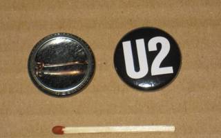 U2 rintanappi 1" (k4)