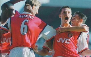 Jalkapallo otteluohjelma Arsenal - Panathinaikos 1998