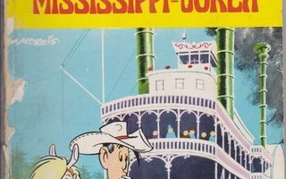 Lucky Luke - Ylös Mississippi-jokea (1.p 1979)