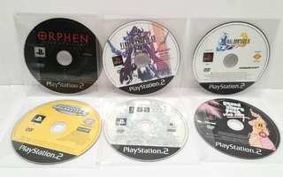 PS2 - 6kpl pelejä