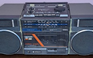 Hitachi TRK-930E GhettoBlaster BoomBox, vintage