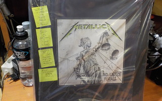 METALLICA - AND JUSTICE FOR ALL 5LP+10''+10CD+4DVD BOKSI
