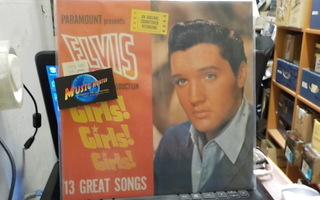 ELVIS PRESLEY - GIRLS! GIRLS! GIRLS! LP UK 70S PRESS M-/M-