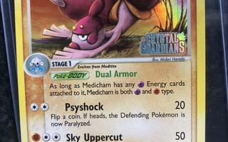 Medicham 25/100 pokemon holo rare reverse kortti
