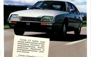 Citroen CX -esite, 1987