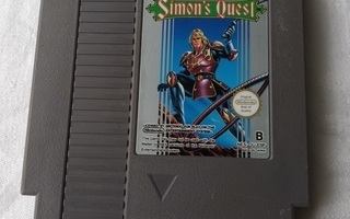 NES peli Castlevania 2 Simon's quest PAL