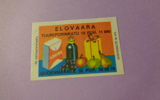 TT-etiketti Elovaara (Turku)