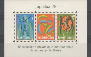 LUXEMBURG 1978 juphilux blokki
