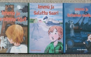 3 x Marjut Brunilan Immu-kirjoja (hinta sis. pk)