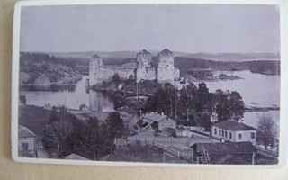 Savonlinna n. 1900  "pahvikuva "