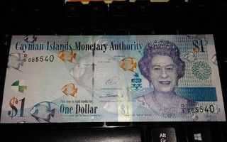Cayman Islands 1 Dollar 2014 sn540 UNC