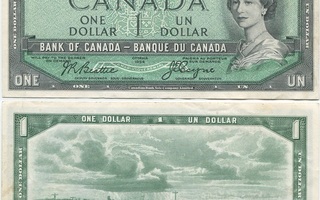 Kanada 1 Dollar 1954 (P-74a) XF++