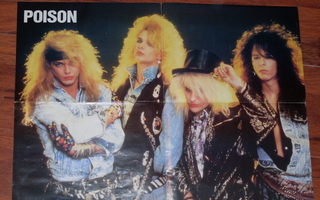 POISON / ZERO NINE - 1980's  juliste,poster 58x44cm EX