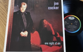 Joe Cocker – One Night Of Sin (HUIPPULAATU 1989 LP)