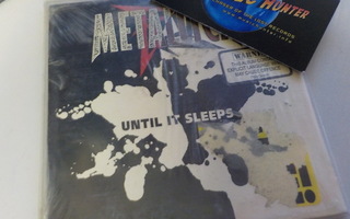 METALLICA - UNTIL IT SLEEPS CD SINGLE AUSTRALIA UUSI SS